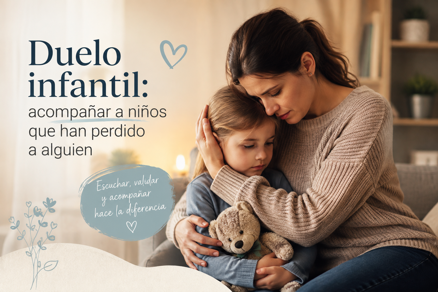 Duelo infantil y acompañamiento ante la pérdida de un ser querido