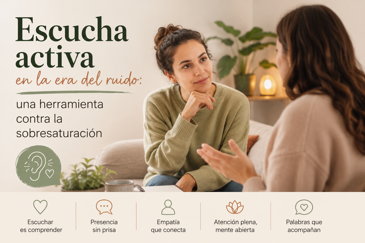 Escucha activa en la era del ruido